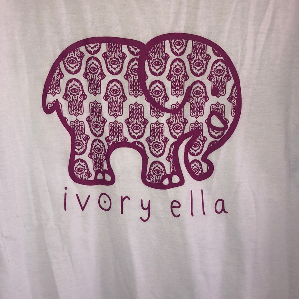 Ivory Ella Elephant Tribe L/S tee (medium)